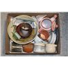 Image 1 : HAND CRAFTED POTTERY- BOX LOT ASSORTED