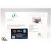 Image 2 : #1097-5.00 CT GRA CERTIFIED ROUND BRILLIANT CUT