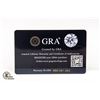 Image 2 : #1105-1.00 CT GRA CERTIFIED ROUND BRILLIANT CUT