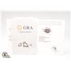 Image 2 : #1099-5.00 CT GRA CERTIFIED ROUND BRILLIANT CUT