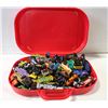 Image 1 : VINTAGE ASSORTMENT OF HOTWHEELS IN RED CASE ESTATE