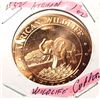 Image 1 : 14)  ONE OUNCE OF FINER COPPER, ROUND DEPICTS