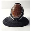Image 1 : 30)  SHOWSTOPPER NATURAL OVAL GOLDSTONE SIZE