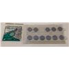 Image 1 : 2 SETS OF CONFEDERATION COLLECTOR QUARTERS - BOTH