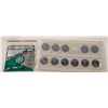 Image 2 : 2 SETS OF CONFEDERATION COLLECTOR QUARTERS - BOTH