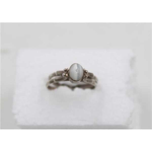 REVERSIBLE 2 SIDED SILVER RING 925 SIZE 9