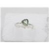 Image 1 : SILVER RING QUARTZ 925 SIZE 8-1/2