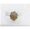 Image 1 : SILVER RING OPAL LIKE 925 SIZE 5-1/2