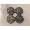 Image 1 : 1970 1974 1975 1985 CANADA DOLLAR COINS