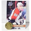 Image 1 : ERIC LINDROS KRAFT CUT OUT & MEDALLION