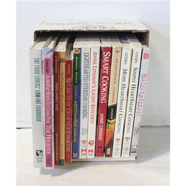"HEART SMART" COOKBOOKS- BOX LOT