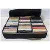 Image 1 : CASE OF CASSETTES MAINLY ROCK AND ROLL / COUNTRY