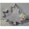 Image 1 : SET OF 3 MAPLE LEAF CARDBOARD TRAY WHITE NEW