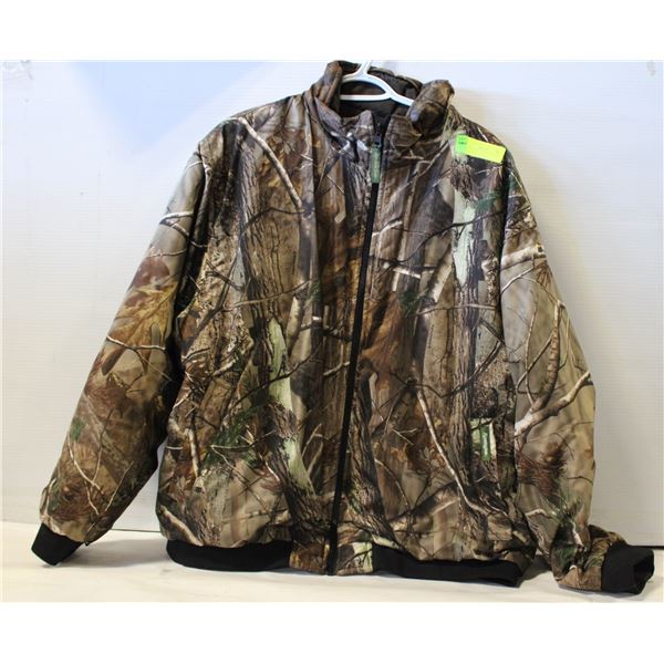 CAMO WINTER JACKET, SIZE MENS XL, BY REMINGTON