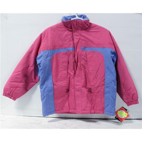 NEW CHERRY TREE PERIWINKLE/AQUA JACKET SIZE