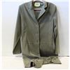Image 1 : ESTATE SUEDE LADIES XS BUTTON UP COAT