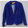 Image 1 : LADIES DALIA BLUE BLAZER SIZE X-LARGE