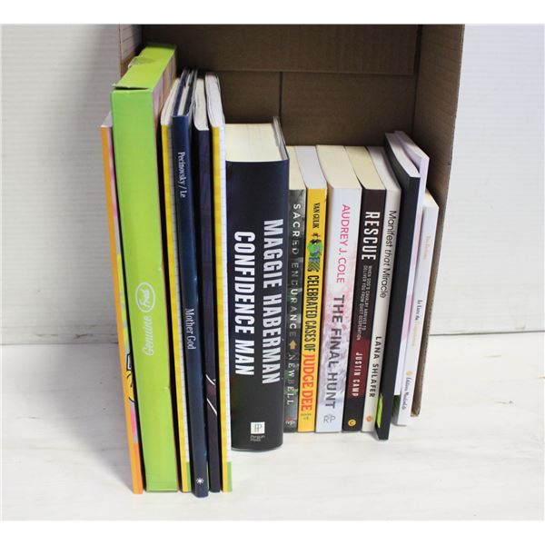 FLAT OF ASSORTED NEW BOOKS
