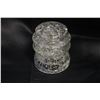 Image 1 : RARE ANTIQUE HEMINGRAY CRACKLE GLASS INSULATOR-