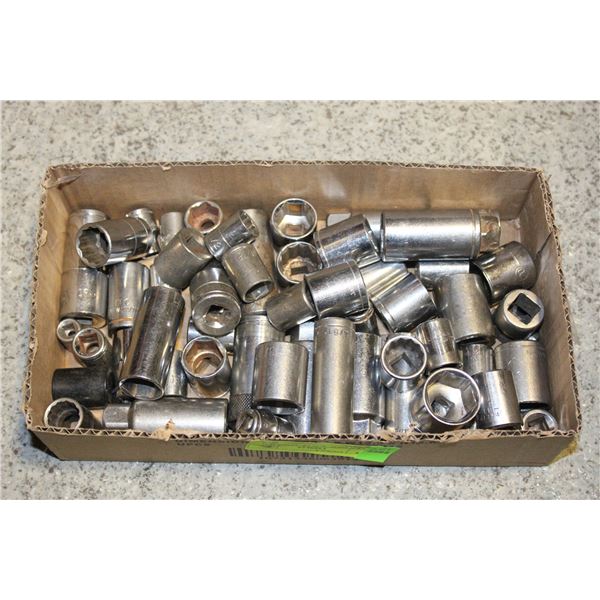 "PAWN SHOP" LOT OF ASSORTED SOCKETS