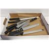Image 1 : 7 LARGE KITCHEN KNIVES ALL TOGETHER-ESTATE