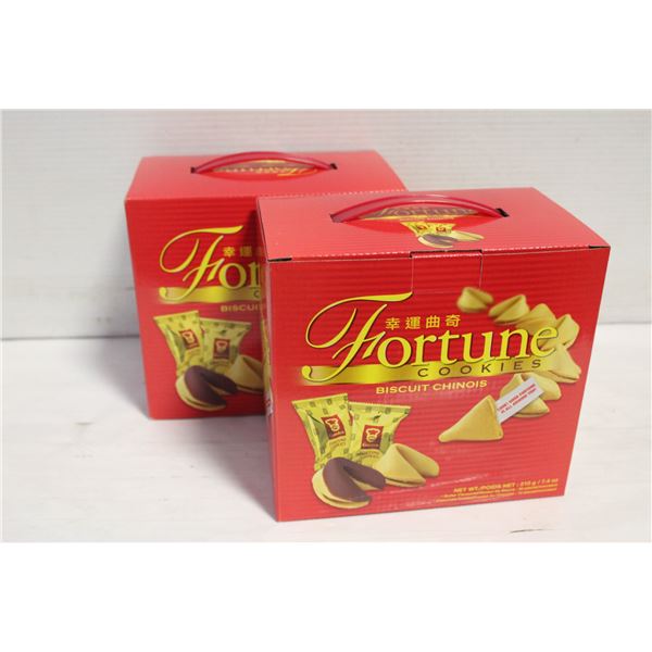 TWO BOXES FORTUNE COOKIES