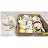 Image 1 : CHINA- ASSORTED CUPS/SAUCERS/MISC- LOT OF 44