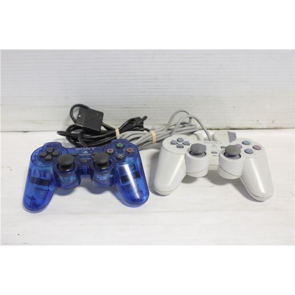 2 ORIGINAL PLAYSTION 1 REMOTES