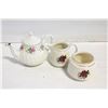 Image 1 : SADLER ENGLISH FINE CHINA WITH GOLD TRIM, 1940S: