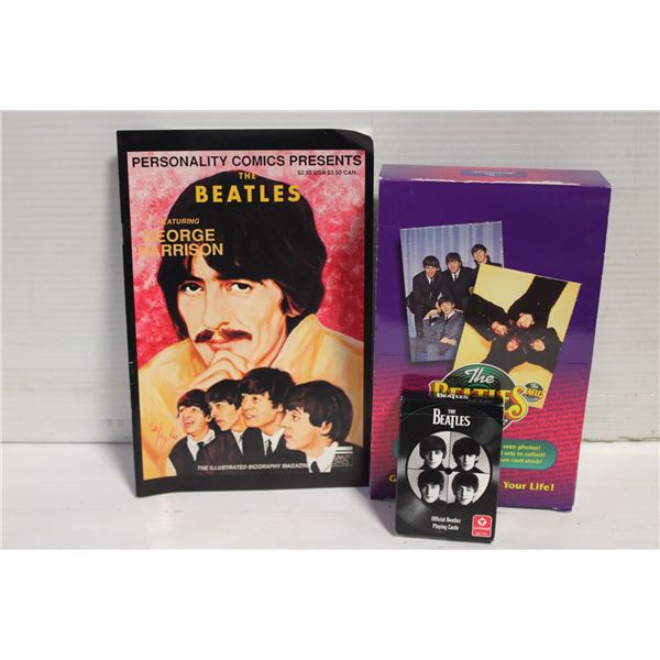 BEATLES COLLECTIBLES:  OFFICIAL BEATLES PLAYING CA