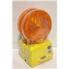 Image 1 : LOT OF 2- 6VT BATTERY POWERED LED AMBER BARRICADE