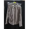 Image 1 : 2 NEW EXPRESS S 7/8 STRIPED BUTTON UP