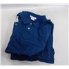 Image 1 : 5 NEW MENS HARMONY POLO XX-SMALL NAVY BLUE