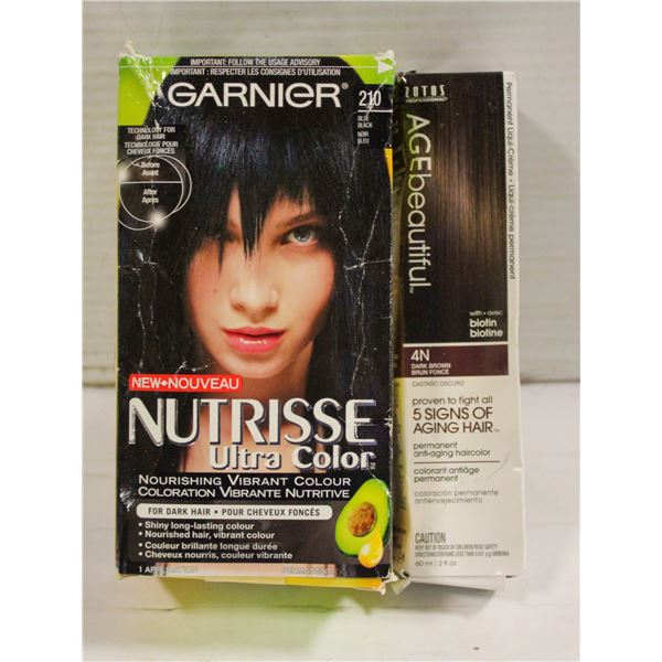 2 NEW BOXES OF HAIR DIE
