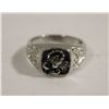 Image 1 : MENS SILVER TONE RING SIZE 9
