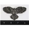 Image 1 : NEW SILVER TONE METAL CELTIC OWL FRENCH CLIP