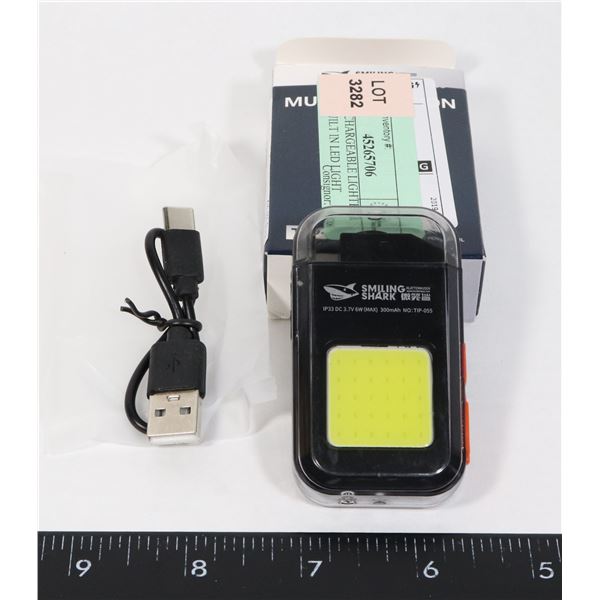NEW RECHARGEABLE LIGHTER WITH BUILT IN LED LIGHT