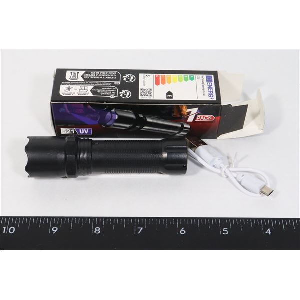 NEW RECHARGEABLE UV FLASHLIGHT FOR DETECTING