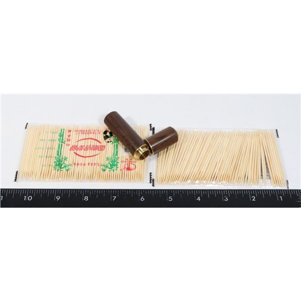 NEW WOODEN TOOTH PICK HOLDER