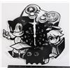 Image 1 : NEW VIDEO GAME THEME VINYL ENGRAVED WALL CLOCK