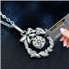 Image 4 : GRA CERTIFIED BRILLIANT CUT MOISSSANITE NECKLACE