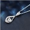 Image 3 : 1 CT GRA CERTIFIED ROUND BRILLIANT 925S NECKLACE