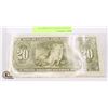 Image 2 : 1937 BANK OF CANADA $20 NOTE