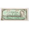Image 1 : 1967 BANK OF CANADA $1 NOTE