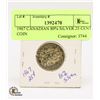 Image 1 : 1967 CANADIAN 80% SILVER 25 CENT COIN