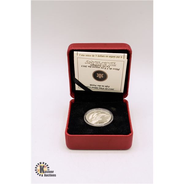 2013 $3 COIN FINE .999 SILVER