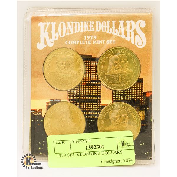 1979 SET KLONDIKE DOLLARS