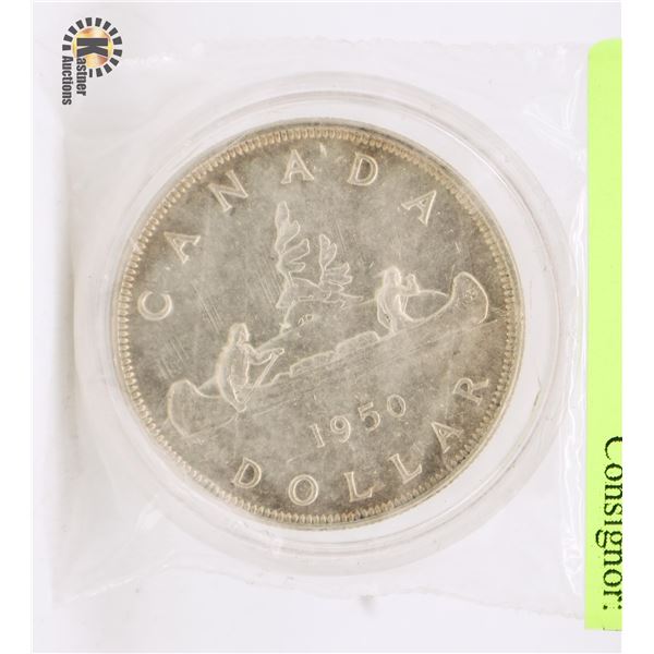 1950 CANADA $1. KING GEORGE 6, VOYAGER