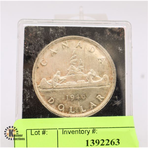 1946 CANADA $1. KING GEORGE 6, VOYAGER