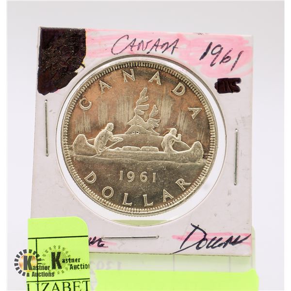 1961 CANADA $1. QUEEN ELIZABETH 2, VOYAGER